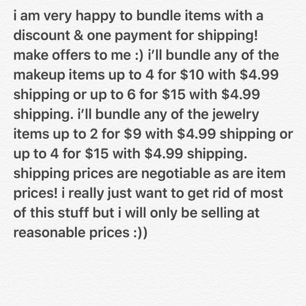 not for sale